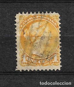 Timbres: canada 1870 scott 35a naranja usado 9.50€- 4/1